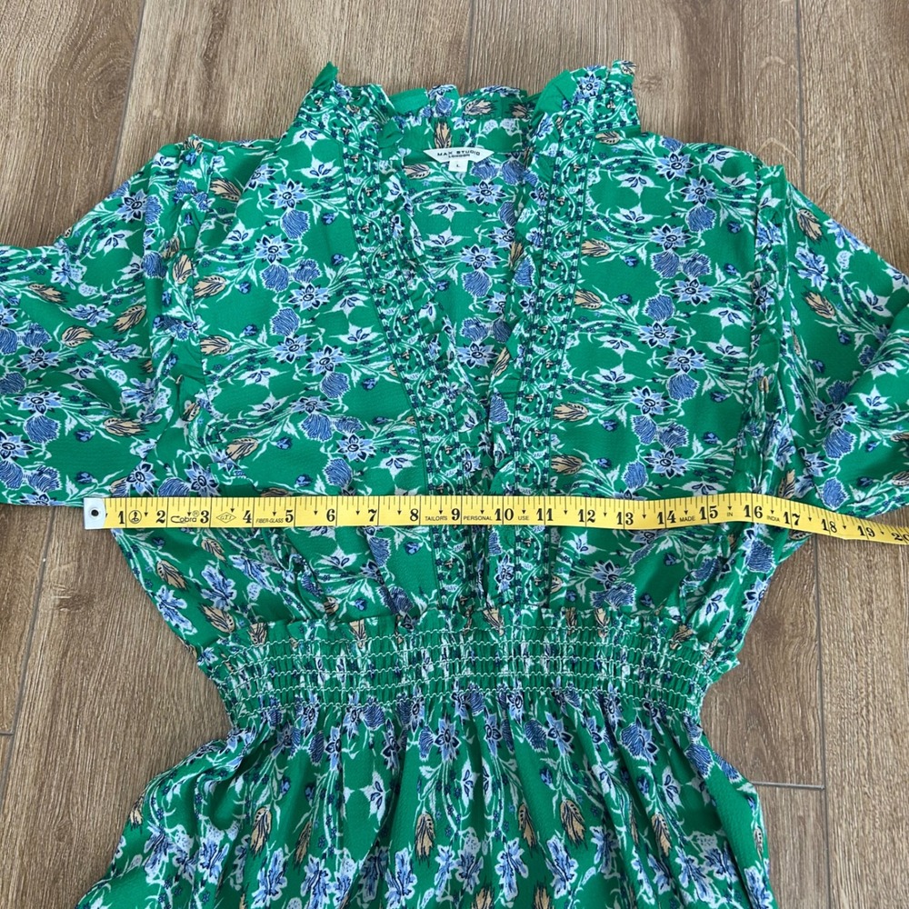Max Studio Green Floral Maxi Dress - Picture 10 of 10